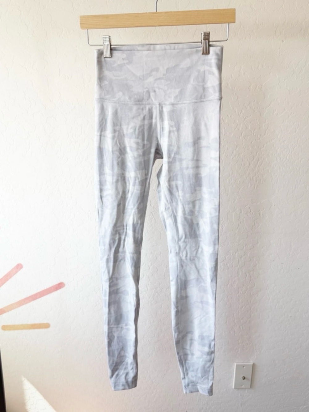 Lululemon Wunder Under camo legging